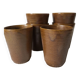 Set of 6 Digoin stoneware cups