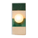 Ceramic zellige wall light