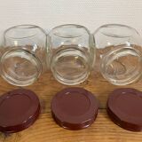 SISA glass jar and Bakelite lid