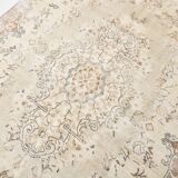 6x9 Persian Vintage Carpet, Authentic Anatolian Turkish Rug, 174x271 Cm