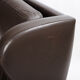 Mid-Century danish highback armchair with footrest