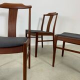 Chaises à manger danoises du milieu du siècle des années 1960