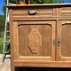 Buffet vintage art deco motifs fleuris