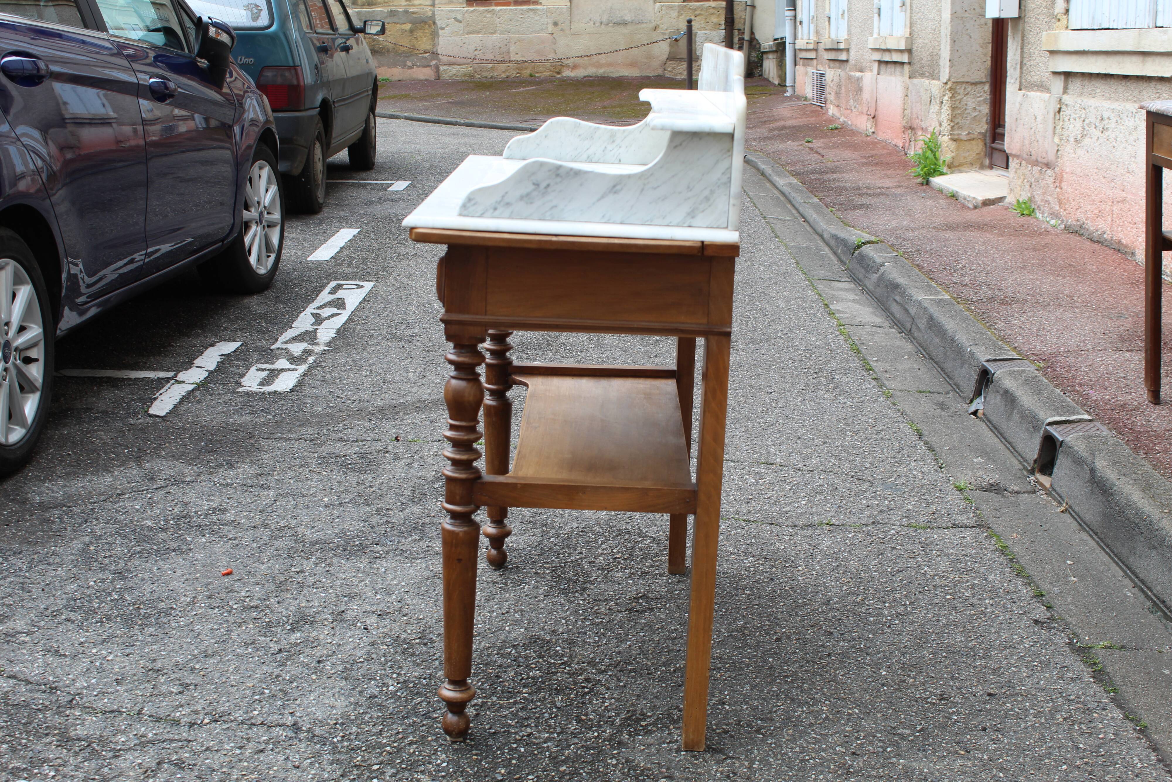 Table de toilette coiffeuse