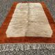 Terracotta and beige Moroccan Mrirt rug 340x230 cm – framed pattern