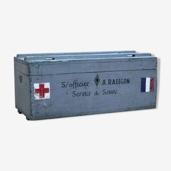 Coffre militaire des années 1940