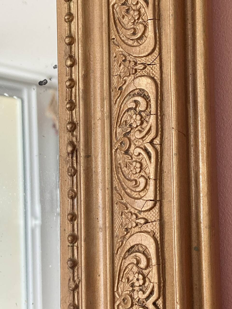 Antique Louis Philippe style mirror