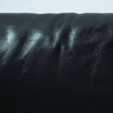 Maralunga sofa in brown black leather by Vico Magistretti for Cassina, 1970