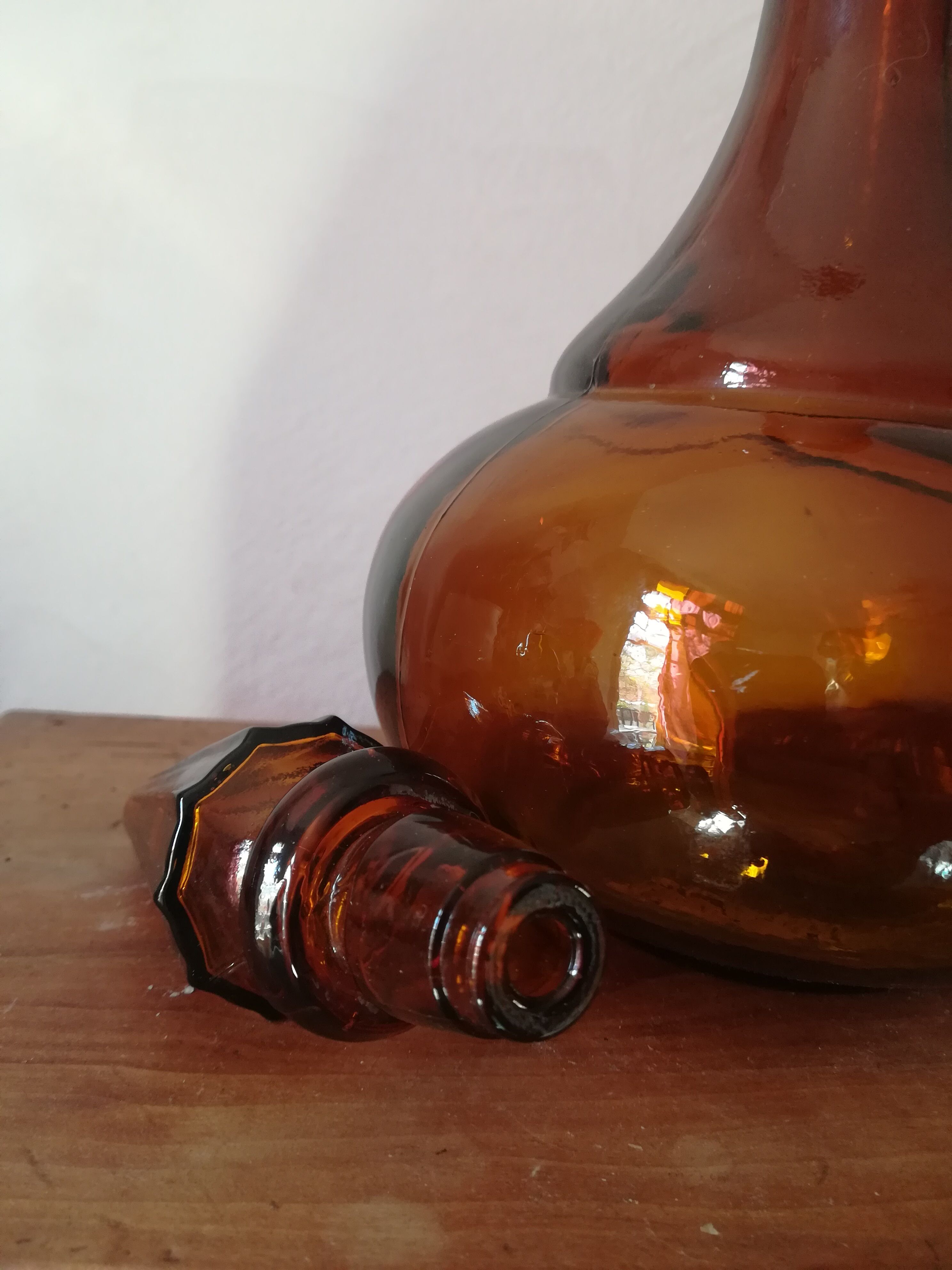 Carafe ambre