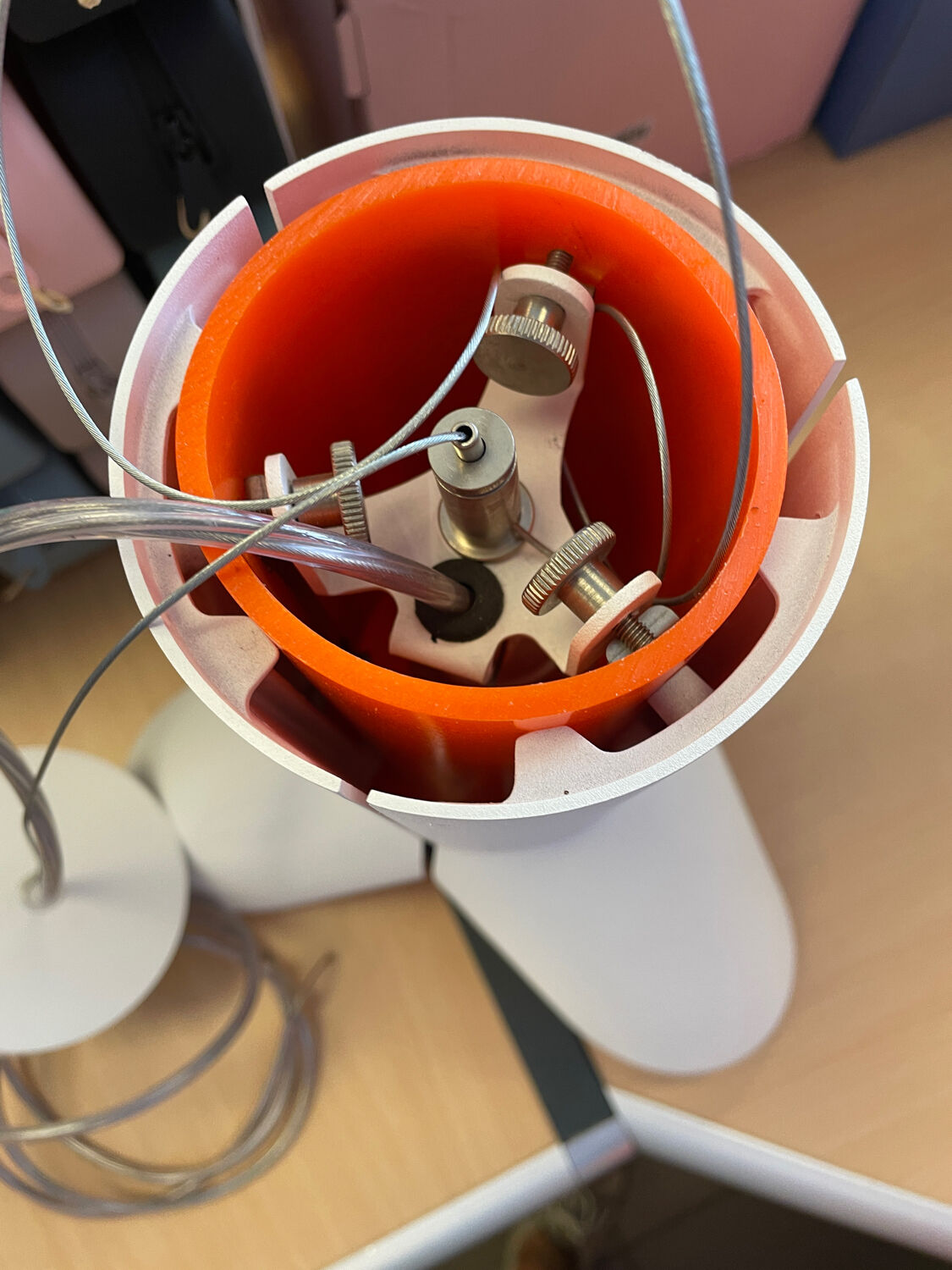 Trio of Boky pendant lamps by Frank Janssens