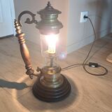 Lampe rustique