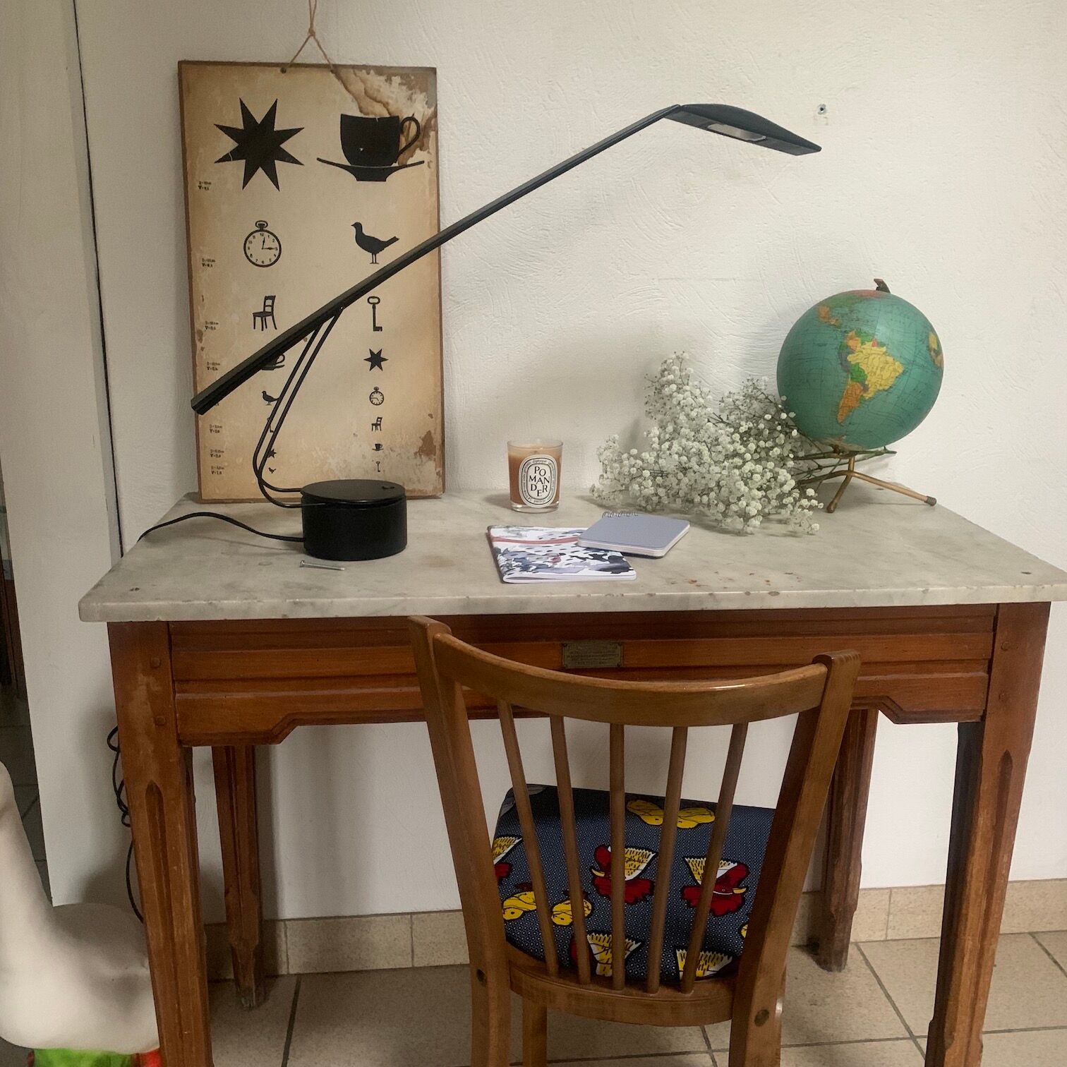 Lampe de bureau Dove par Mario Barbaglia & Marco Colombo pour PAF Studio