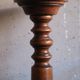 Vintage turned wooden column selette pedestal