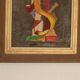 Original mid-century Swedish oil on canvas – “Layers” by Wilhelm Henning – signed & framed – 32 × 39 cm (12.6" × 15.4")