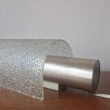 Midcentury Glass and Chrome Wall Lamp, Germany, 1970s