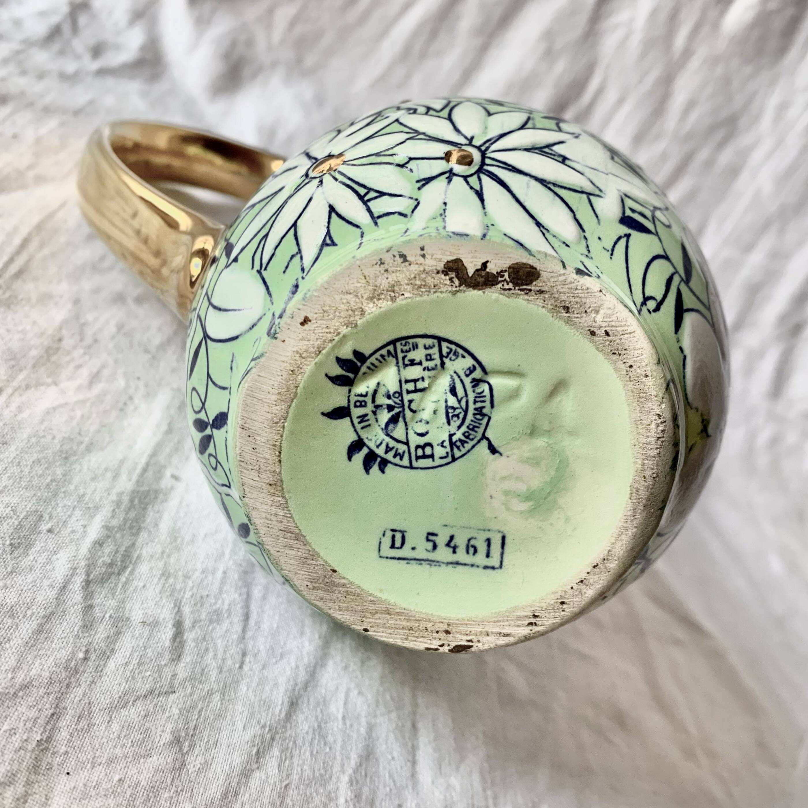 Art Deco vase or pitcher Raymond Chevallier for Boch La Louvière