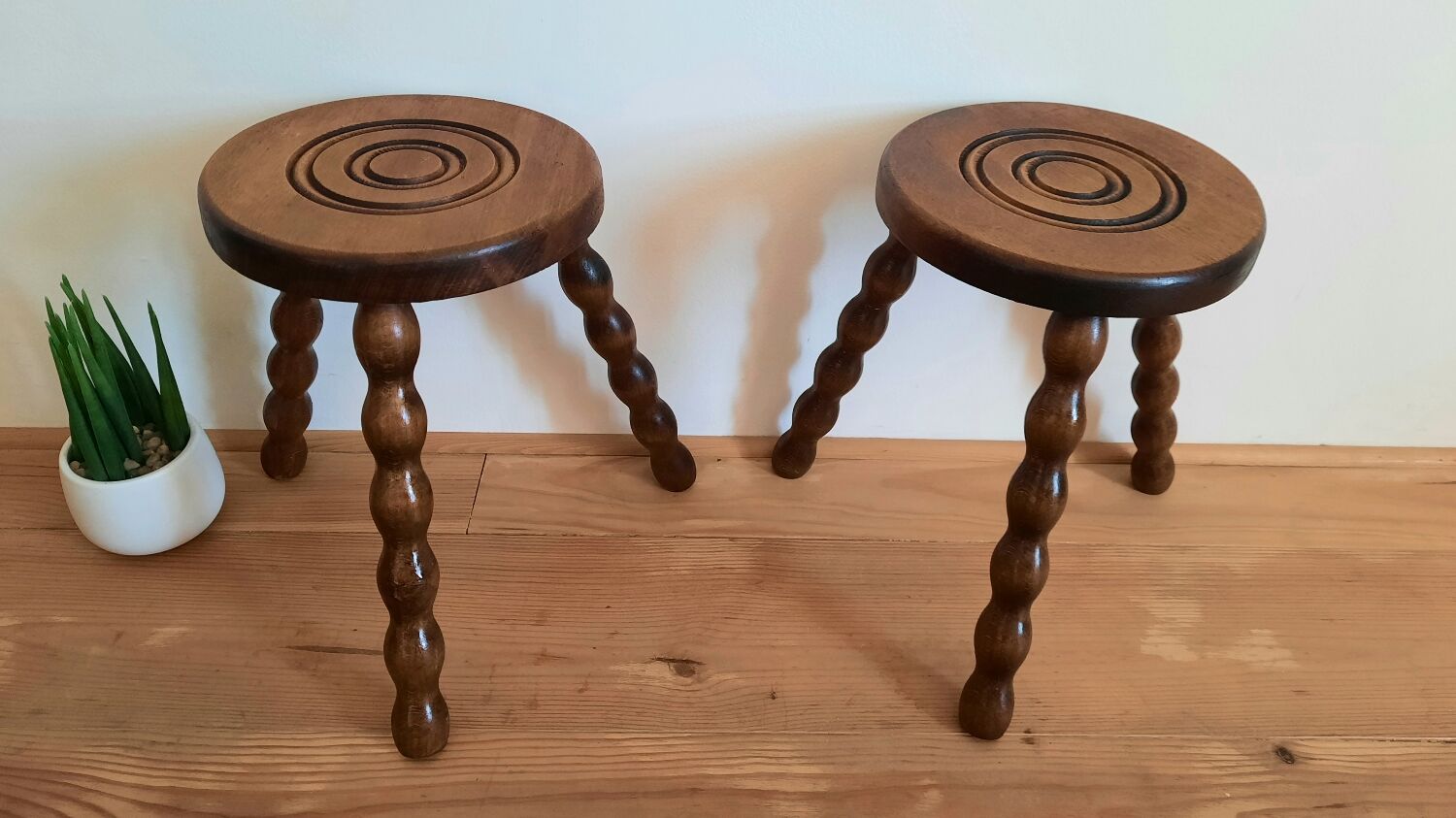 Wooden stools