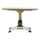 Lacquered wooden side table, marble and bronze – Empire style, 20th century