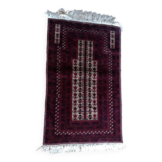 Handmade Beloutch Turkmenistan prayer rug
