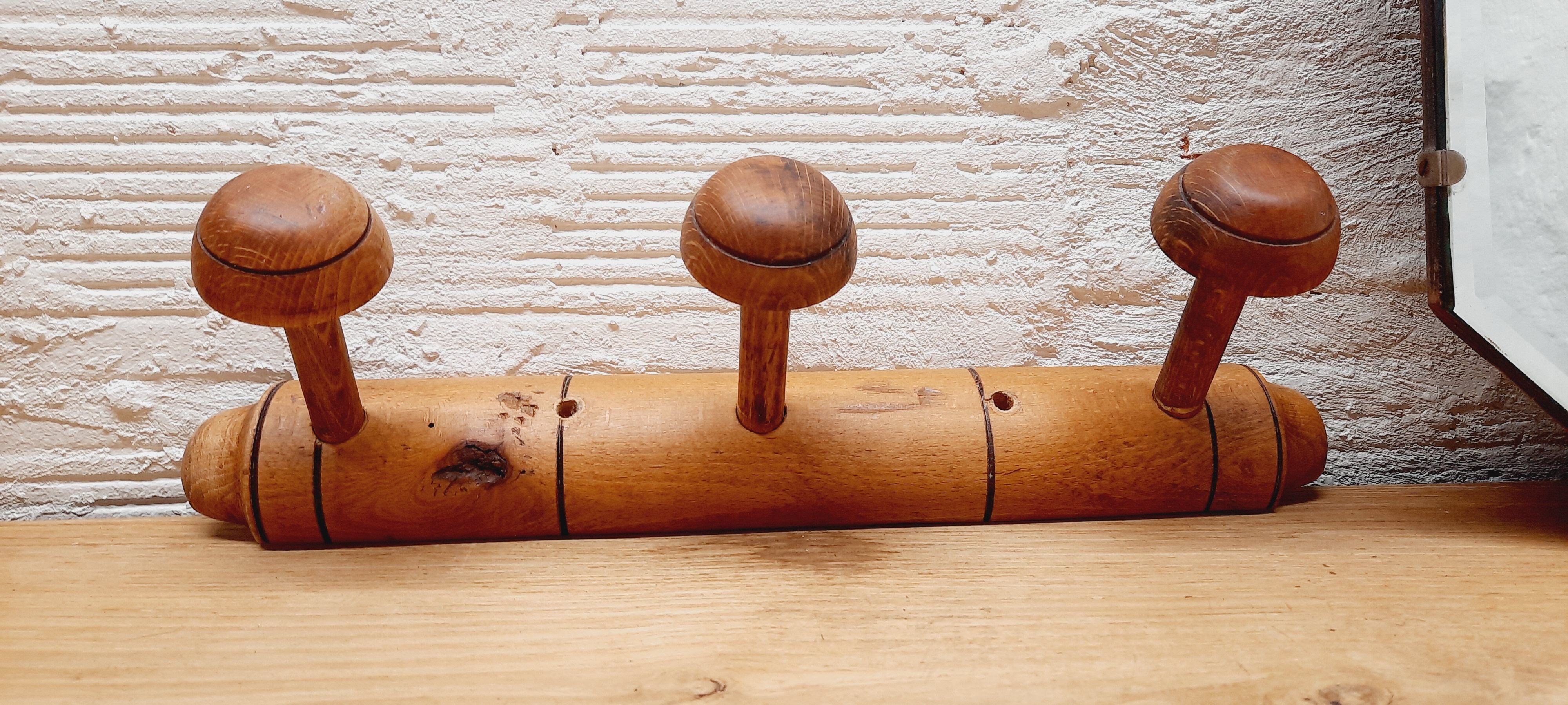 Coat rack 3 Hooks early XX th