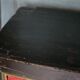 Chinese buffet from Mongolia, 2 doors, converted antique chest.