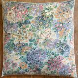 Double-sided floral cushion