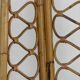 Pair of low bamboo chairs 1960