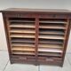 Document storage cabinet with curtains g. moreux radia year 1920 old office