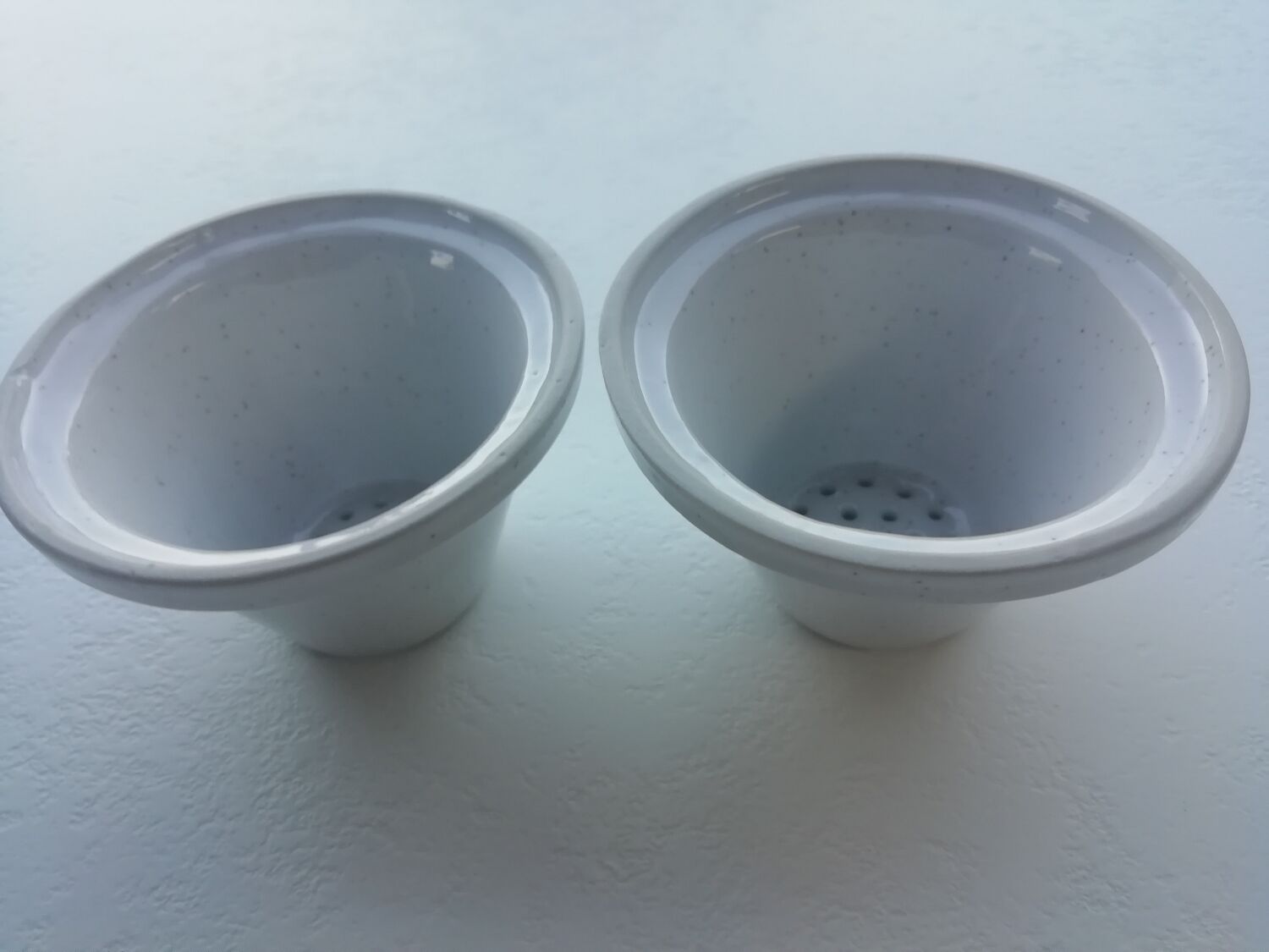 Pair of tea filters for mugs