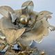 Florentine lamp with foliage from the 1970s.