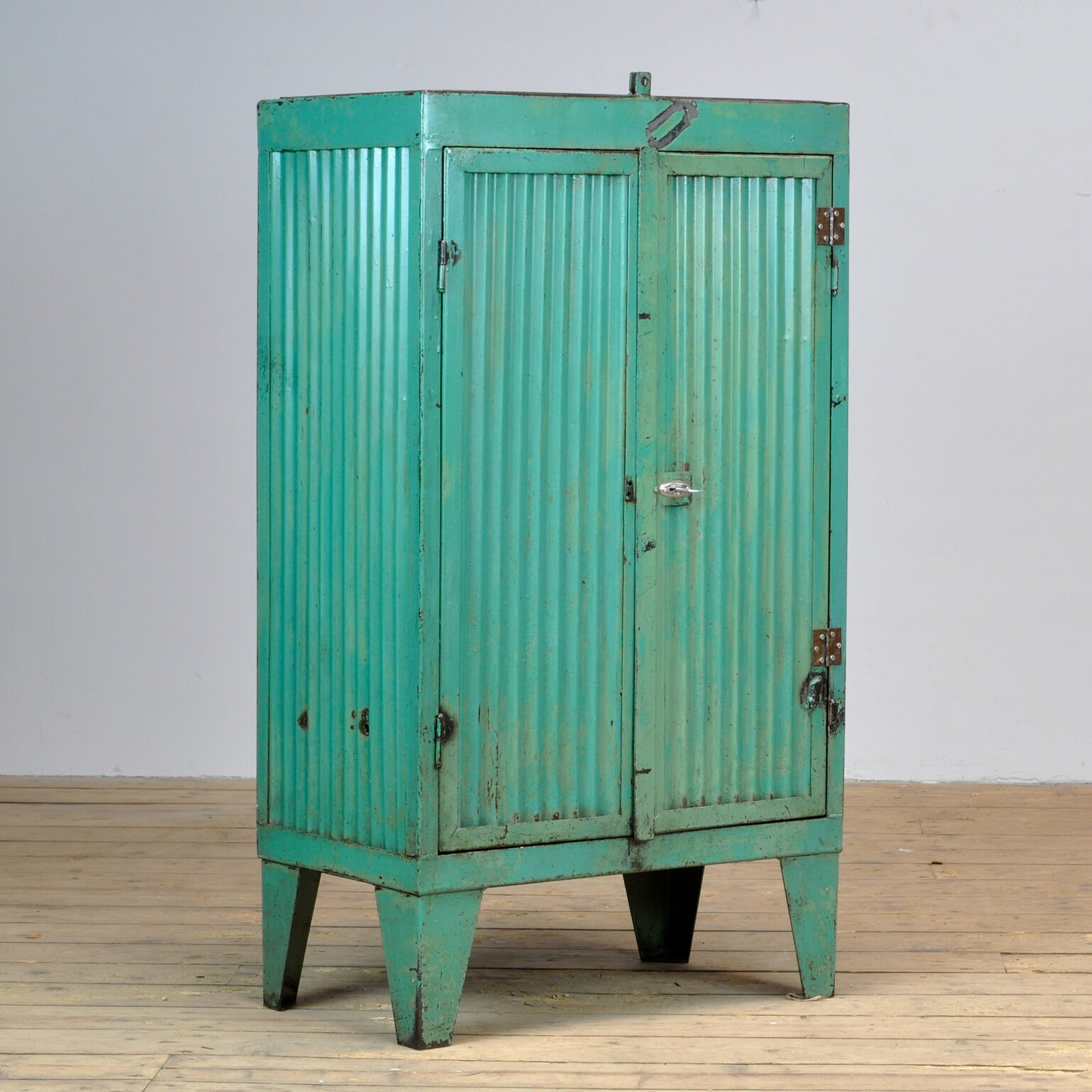 Industrial Iron Cabinet, 1960s