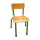 Green school chair