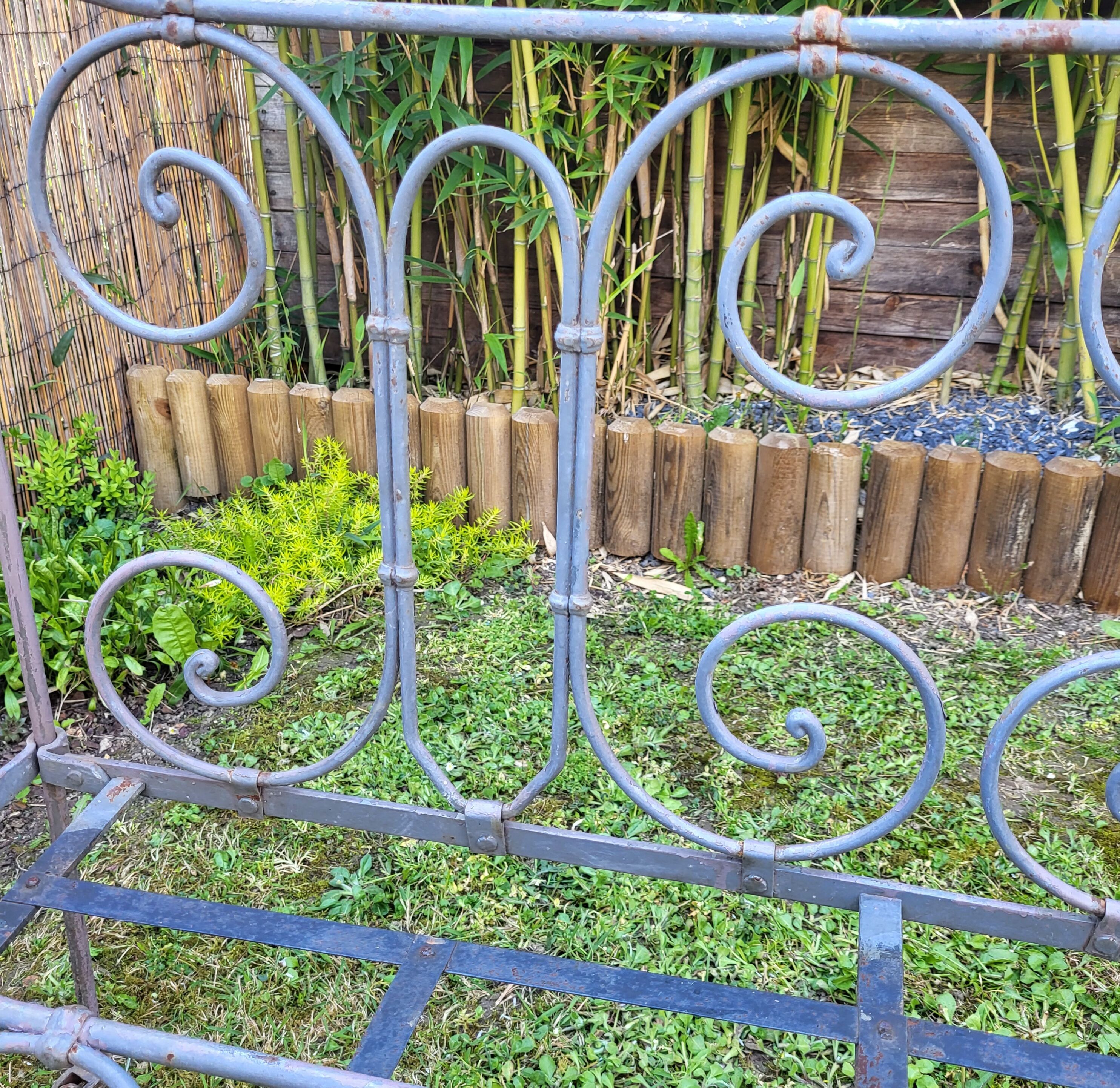 Daybed wrought iron 30s