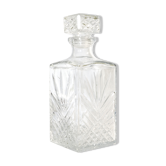 Whiskey decanter sparkle pattern