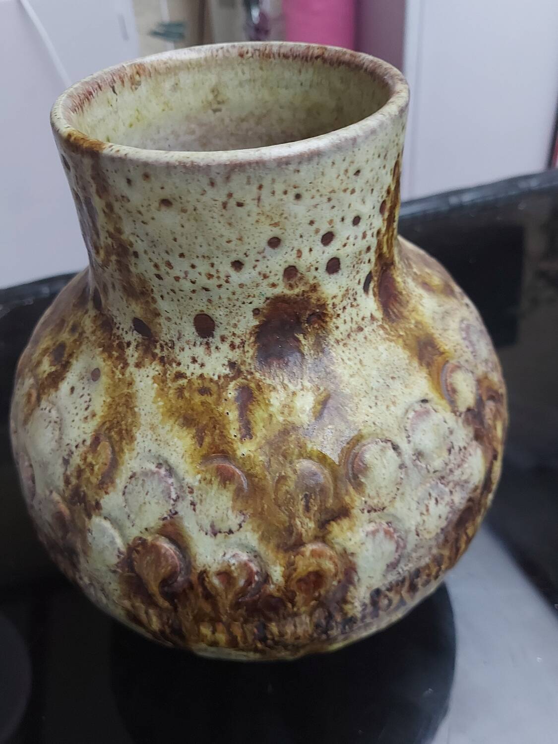 Stoneware vase