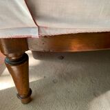 Fauteuil crapaud tapissier