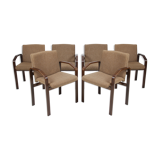 Set of six lounge chairs/Ton, Národní podnik Holešov, 1993.