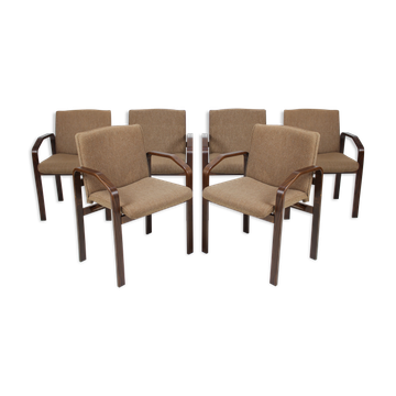 Set of six lounge chairs/Ton, Národní podnik Holešov, 1993.