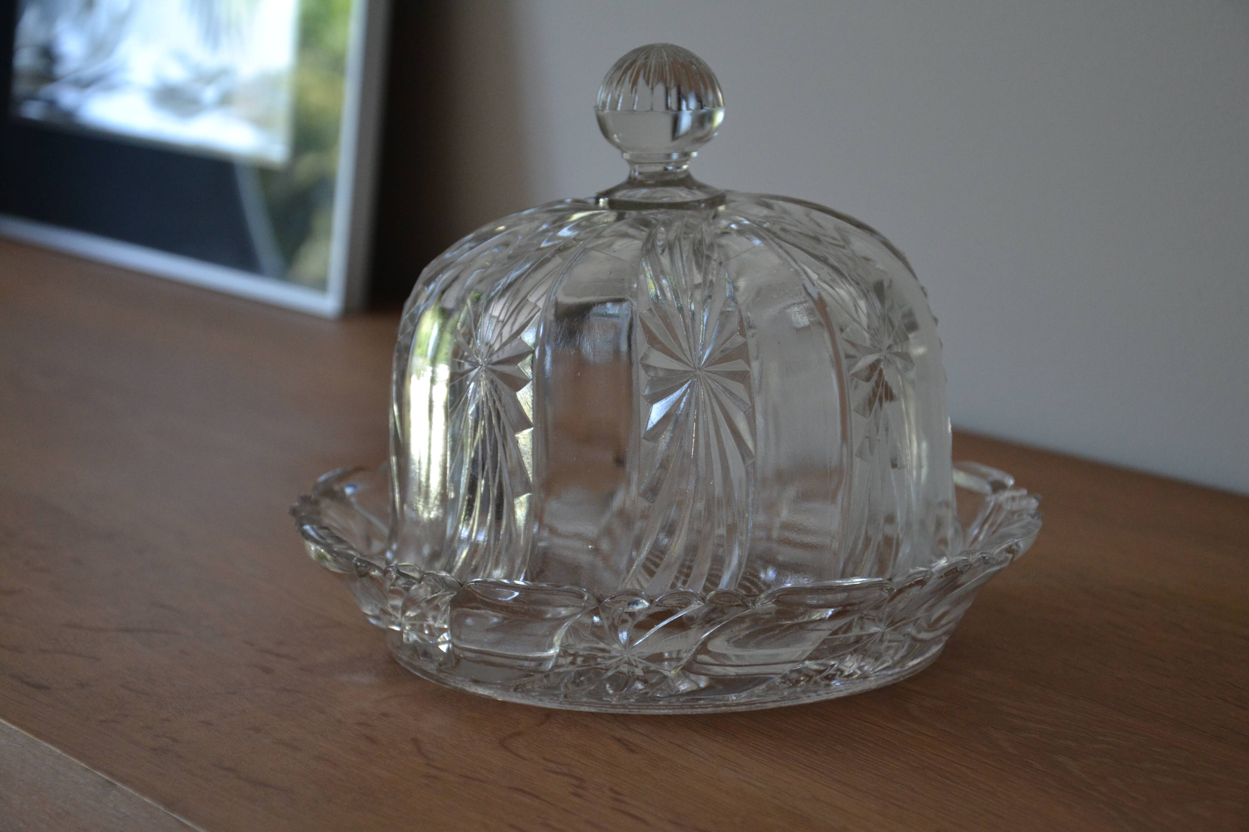 Cloche en cristal Val St Lambert
