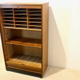 Dutch Library Office Storage Cabinet with Sliding Door
