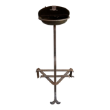 Brutalist ashtray wrought iron