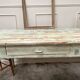 Solid wood farmhouse table