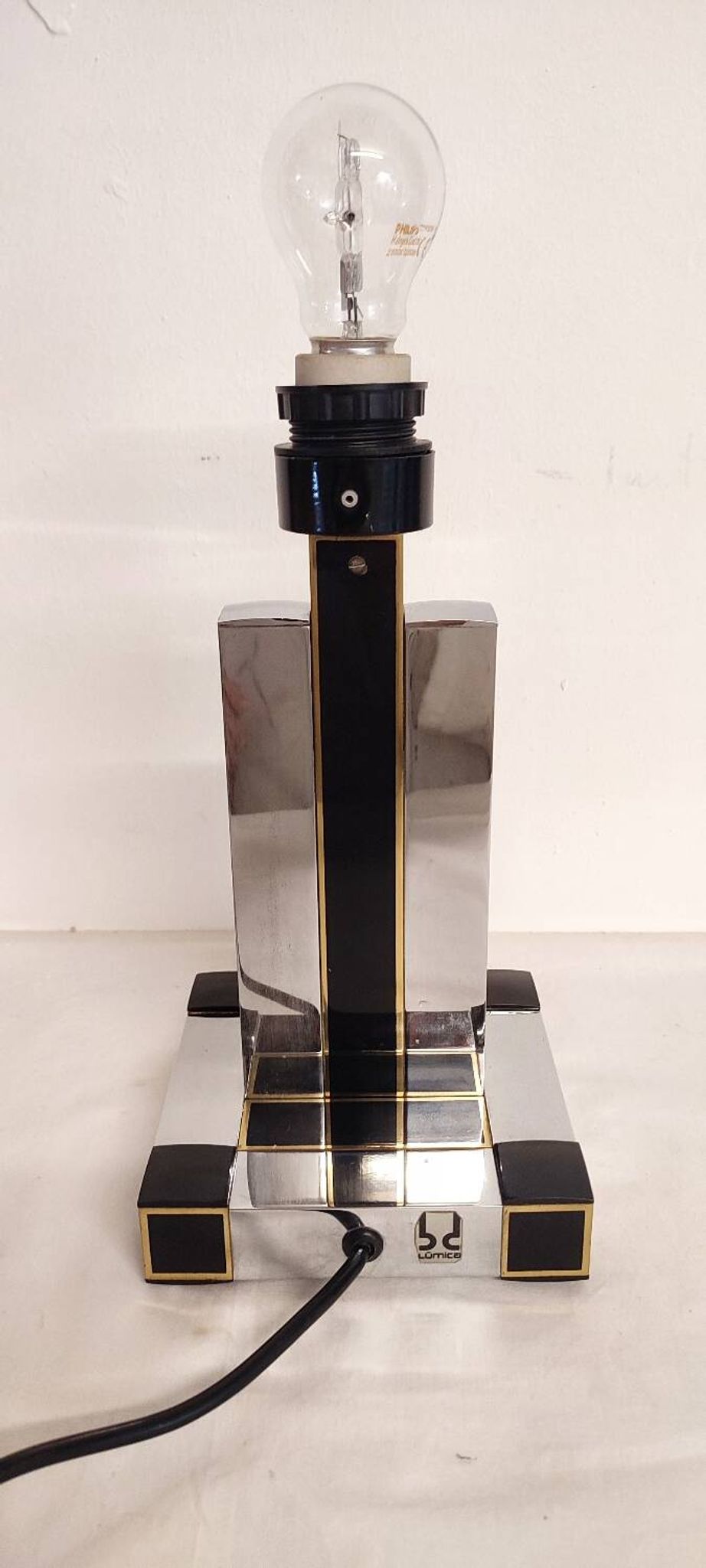 Lámpara de mesa "Lumica". Spain, 1980s.