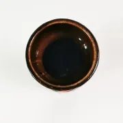 Fat Lava ceramic vase, Scheurich Keramik 242-22 "Spiderweb," 1960s.