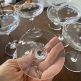 6 coupes à champagne
