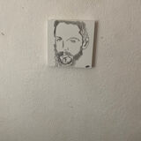 Man -portrait - oil on canvas