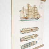 Displays representing the ship Nike