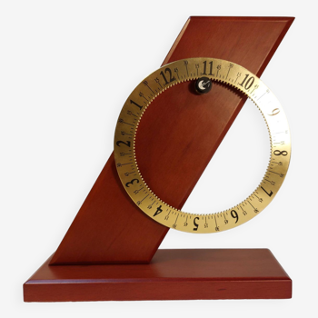 Artempo design table clock by suko - 1980s