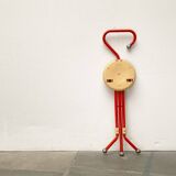 Postmodern Italian folding stool Ulisse by Ivan Loss for Sandrigarden, 1980s.