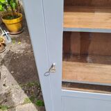 Wardrobe with 1 glass door, late 19th century